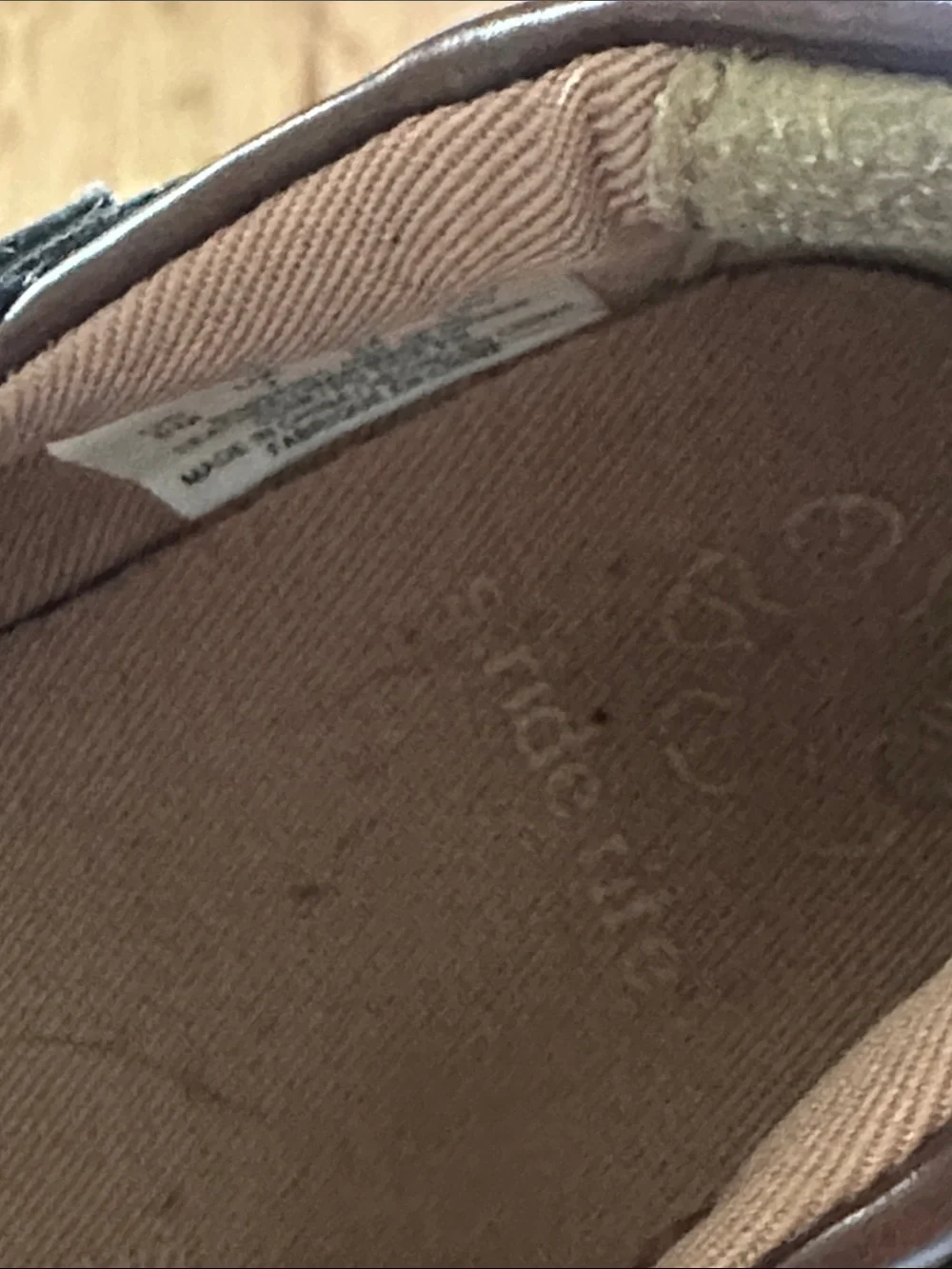 Stride Rite Brown Mary Jane Buckle Shoes